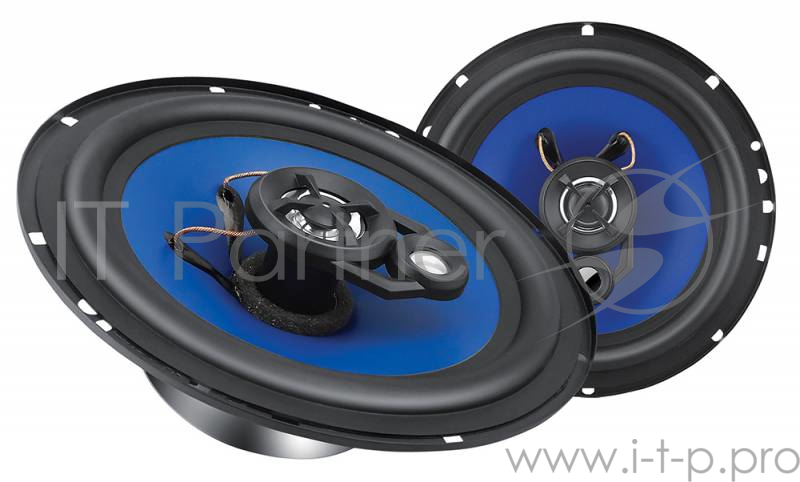 Колонки автомобильные Digma DCA-K602 150Вт 90дБ 4Ом 16см (6.5дюйм) (ком.:2кол.) коаксиальные двухпол