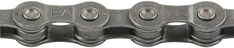 Цепь вело HG73 1/2х11/128 114 зв. GRAY/GRAY