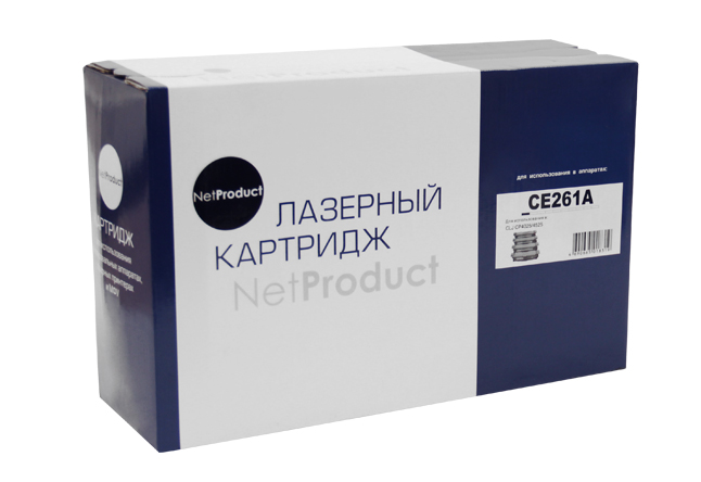 Картридж NetProduct (N-CE261A) для HP CLJ CP4025/4525, Восстановленный, №648A C, 11K