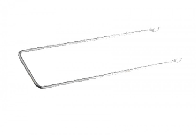 Подпорка для велокорзины F04 хром 20 270074