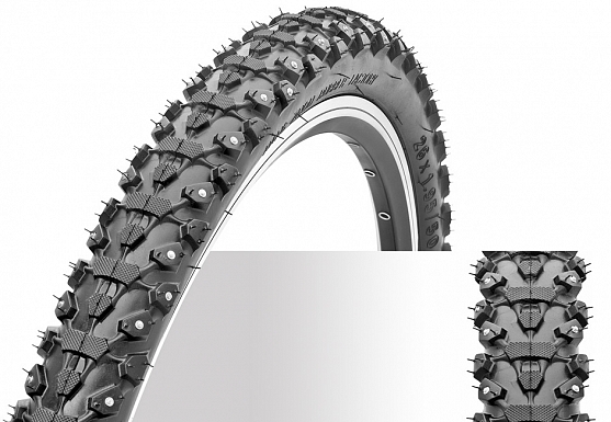 Велошина+камера 26 Chao Yang 26х1,95 шип Н-5111