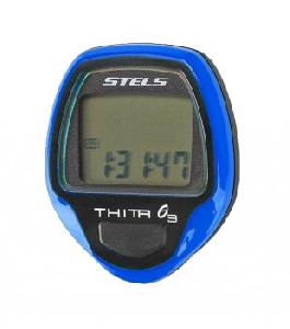 Велокомпьютер Thita-3,10 функций Синий