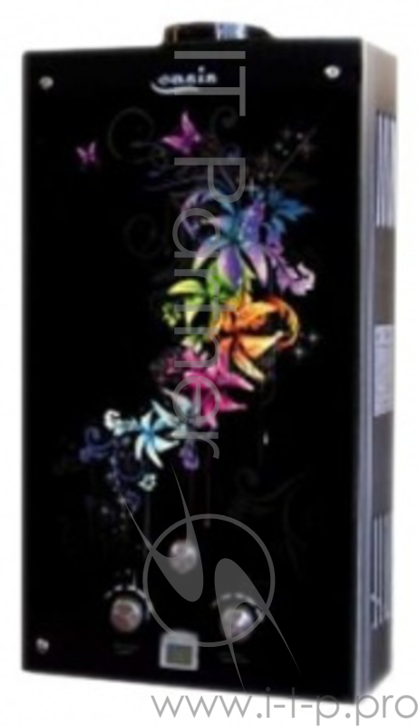 Водонагреватель Oasis B-12W проточный газовый, 5 л/мин. белый