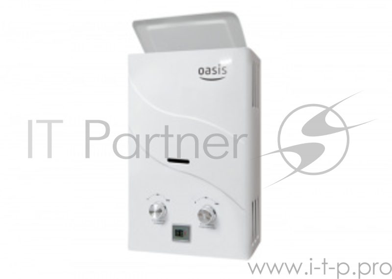 Водонагреватель Oasis B-12W проточный газовый, 5 л/мин. белый