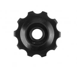 Ролик заднего переключателя 10 зубьев (красный-черн) 370057