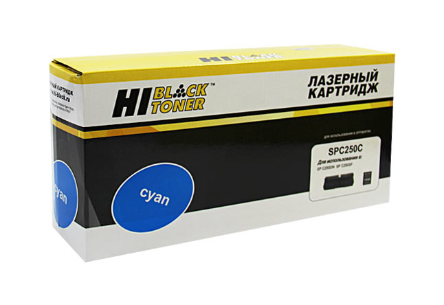 Картридж Hi-Black (HB-SPC250C) для Ricoh Aficio SP C250DN/C250SF, C, 1,6K