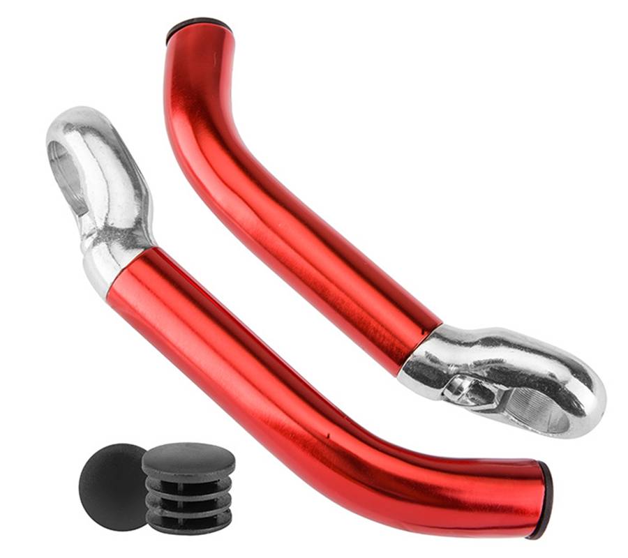 Рога на руль KWL-4 AL Красный 440035