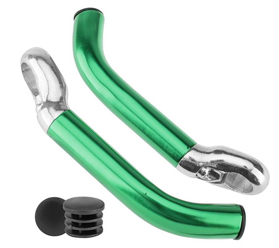 Рога на руль KWL-4 AL Зеленый 440036