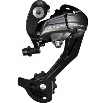 Переключатель задний Shimano Altus M370 SGS 9 ск черный ERDM370SGSL