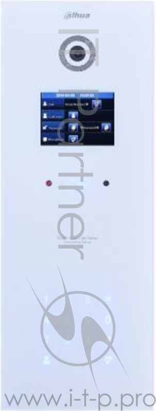 Видеопанель Dahua DHI-VTO1220BW цветной сигнал CMOS цвет панели: белый