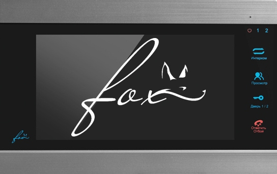 Видеодомофон FX-HVD7M-KIT черный