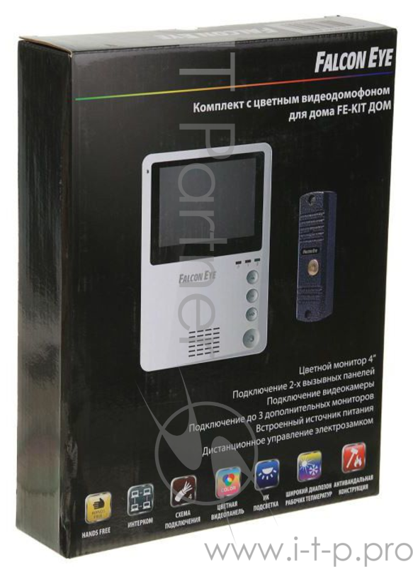 Видеодомофон Falcon Eye FE-KIT Дом белый