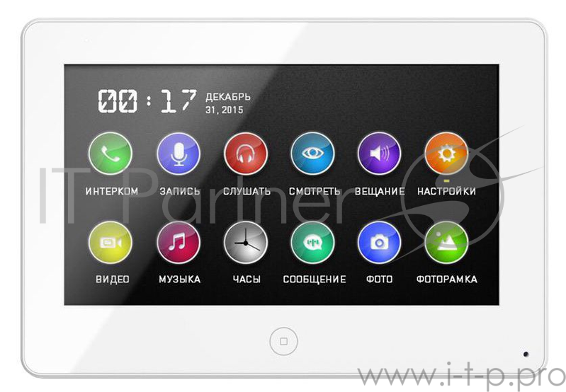 Видеодомофон Falcon Eye FE-70 CAPELLA DVR черный