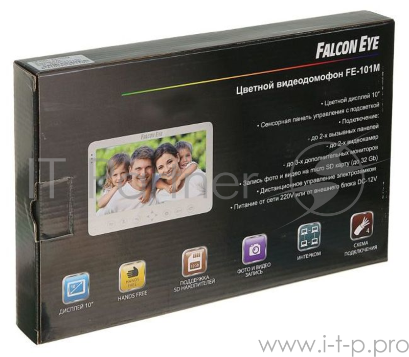 Видеодомофон Falcon Eye FE-101M белый