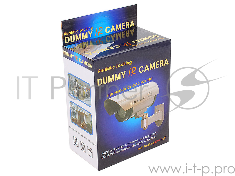 Муляж камеры видеонаблюдения Orient AB-CA-11B черный LED (мигает), для наружного наблюдения