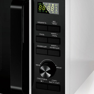 Микроволновая печь BBK 25MWC-992T/WB белый/черный