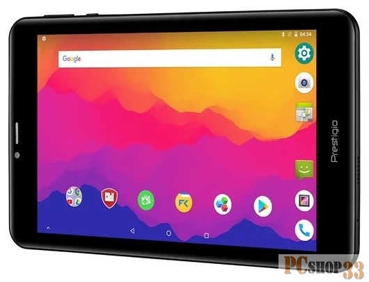 Планшетный компьютер Prestigio Grace 5588 4G, PMT5588_4G_D_CIS, Dual SIM, 4G, 8.0''(1200*1920)IPS display, 3D TP, Android8.1, up to 1.0GHz quad core, 2GB DDR, 16GB Flash, 2.0MP Front + 5.0MP rear camera, 4000mAh battery