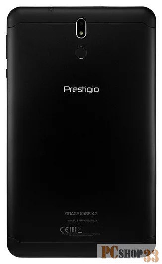 Планшетный компьютер Prestigio Grace 5588 4G, PMT5588_4G_D_CIS, Dual SIM, 4G, 8.0''(1200*1920)IPS display, 3D TP, Android8.1, up to 1.0GHz quad core, 2GB DDR, 16GB Flash, 2.0MP Front + 5.0MP rear camera, 4000mAh battery