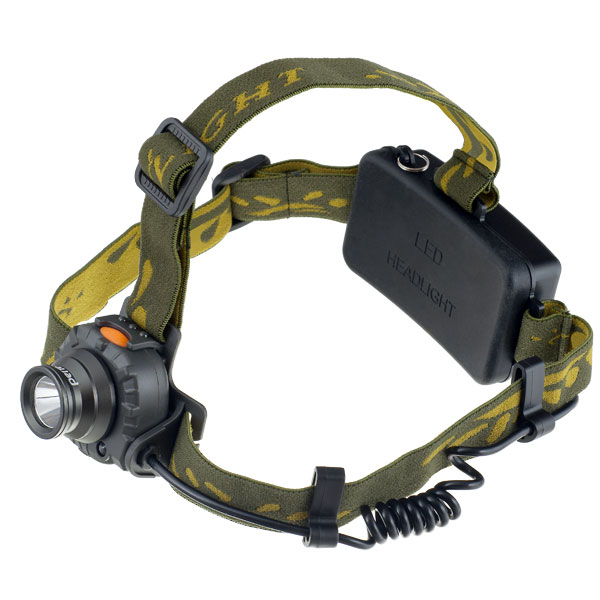 Фонари Perfeo Светодиодный налобный фонарь PF_4601, 150LM, аккумулятор 18650+3*AAA, Sensor, 3 режима