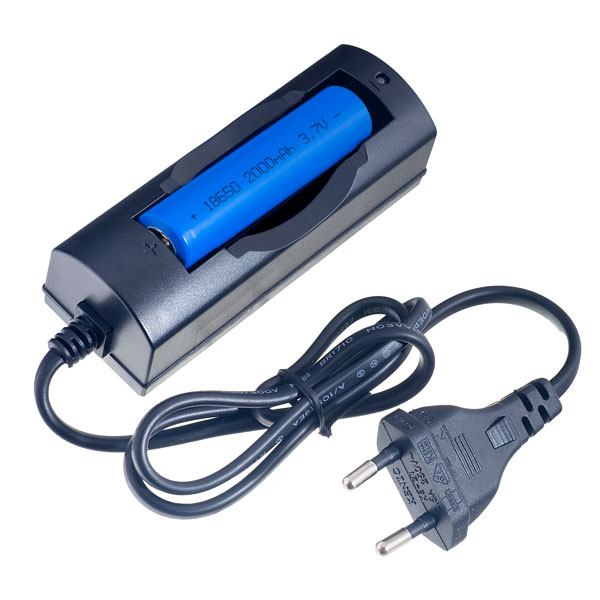 Фонари Perfeo Зарядное устройство PF_4170 Black {для аккумуляторов 18650 и 14500 (АА)}