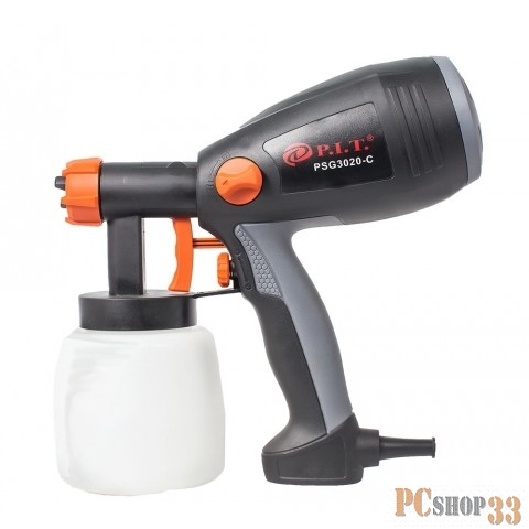 Краскопульты, Распылители P.I.T Краскораспылитель PSG3020-C МАСТЕР (550Вт,700мл/мин,сопло 2,5 мм,бачок 800 мл,SDS разъем) PSG3020-C