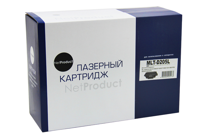 Картридж Samsung ML-3310D/3310ND/3710D/3710ND/S (NetProduct) MLT-D205L, 5K