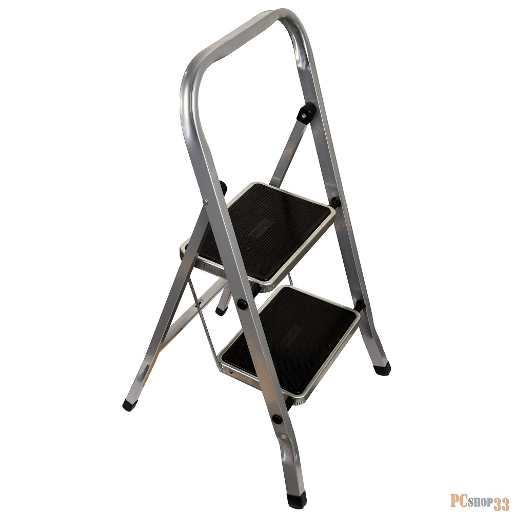 Лестницы, стремянки FIT РОС Лестница-стремянка стальная, 2 широкие ступени, Н=83 см, вес 3,45 кг 65381