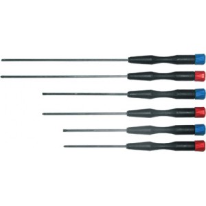 Отвертки FIT DIY Отвертки для точных работ удлиненные 6 шт., PH/SL 56138
