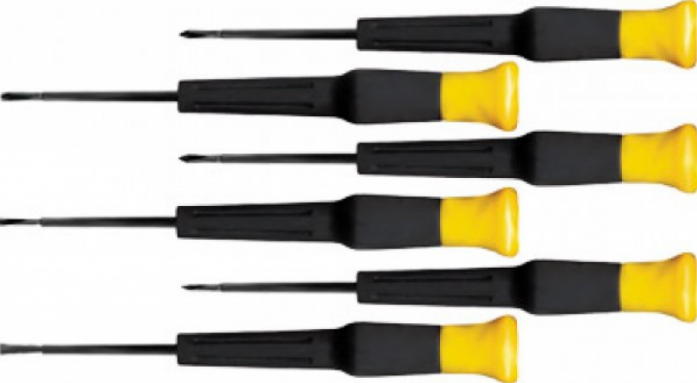 Отвертки FIT DIY Отвертки для точных работ 120 мм, 6 шт., PH/SL 56140