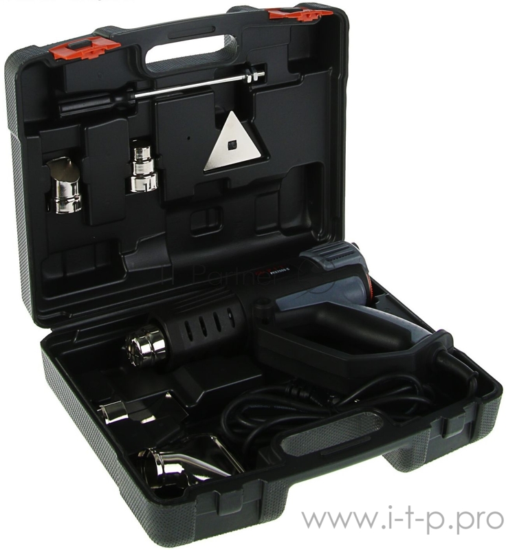 Фены P.I.T Электрофен PHG 2000-C МАСТЕР (2кВт,50-600*С,три положения потока воздуха,насадки КЕЙС ) . .) PHG2000-C