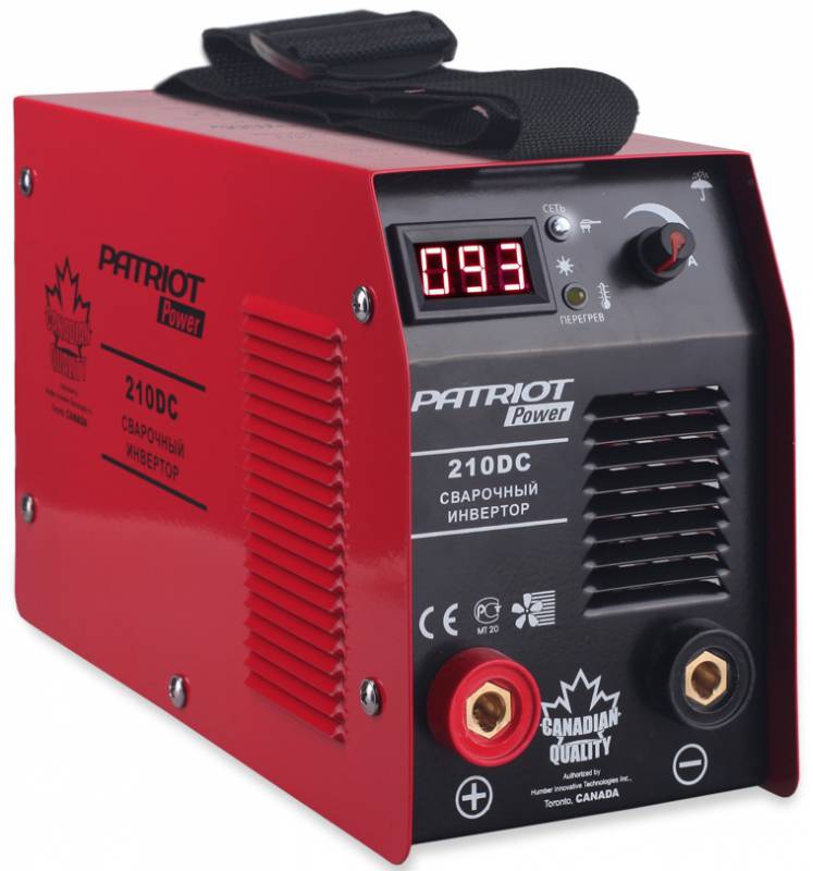 Сварочный аппарат Patriot 210 DC инвертор ММА DC 4.4кВт