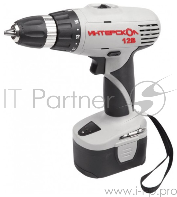 Дрель-шуруповерт Интерскол ДА-10/12ЭР аккум. патрон:быстрозажимной (кейс в комплекте)