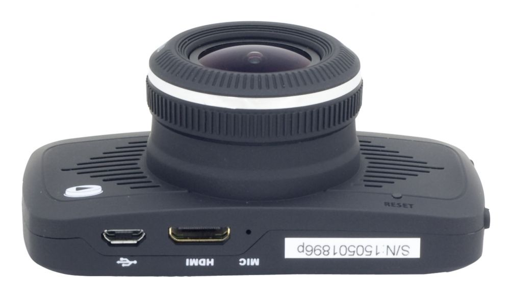 Видеорегистратор Playme BACK черный 4Mpix 2560x1080 1080p 140гр. GPS Ambarella A7