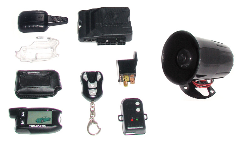 Автосигнализация Tomahawk 7.1 с обратной связью брелок с ЖК дисплеем