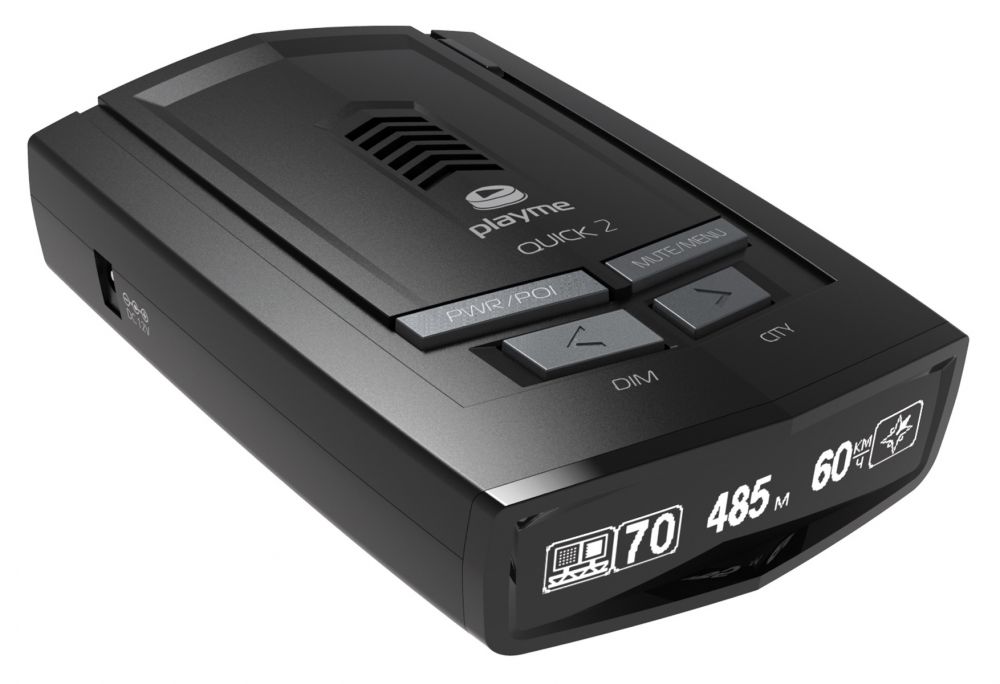 Радар-детектор Playme QUICK 2 GPS приемник