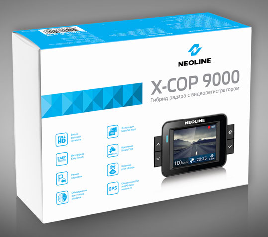 Радар-детектор Neoline X-COP 9000 черный