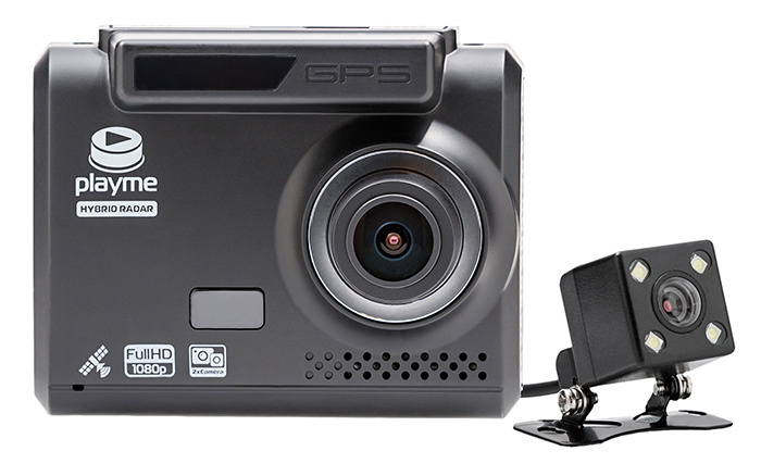 Радар-детектор Playme Omega Видеорегистратор GPS приемник G-сенсор