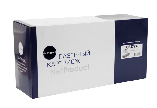 Картридж NetProduct (N-CE272A) для HP CLJ CP5520/5525/Enterprise M750, Восстанов., №650A Y, 15K