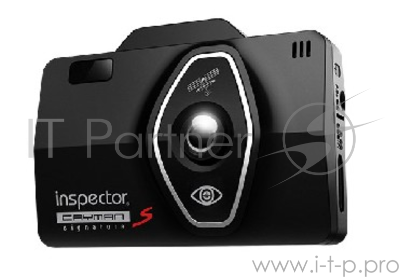 Радар-детектор Inspector CAYMAN S signature Видеорегистратор GPS приемник G-сенсор черный