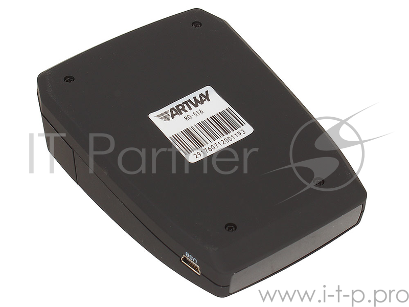 Радар-детектор Artway RD-516 Обнаружение радаров типа Стрелка/Кордон, режим Город/Трасса