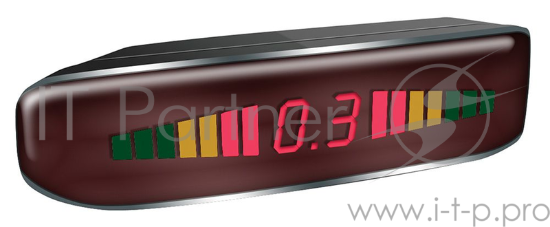 Парковочный Радар Digma DCK-120S 4 датчика 22мм серебристый