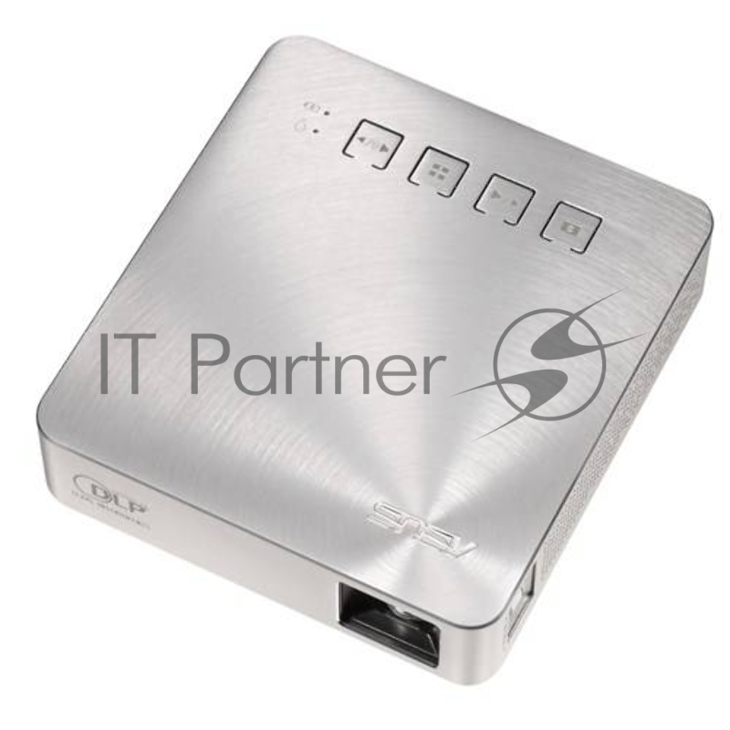 Проектор ASUS S1 (DLP, LED, WVGA 854x480, 200Lm, 1000:1, HDMI, MHL, 1x2W speaker, led 30000hrs, batt