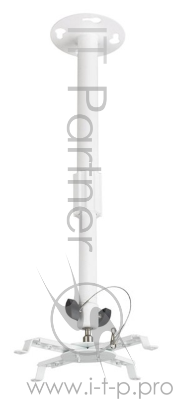 Кронштейн для проектора Kromax PROJECTOR-300 белый макс.10кг потолочный поворот и наклон