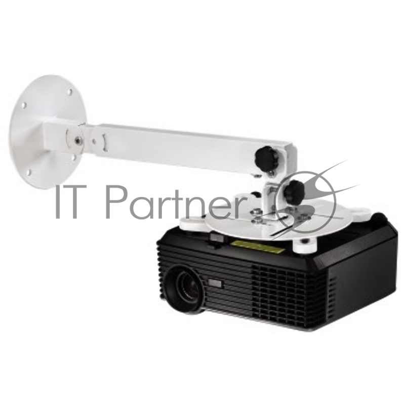 Кронштейн для проектора Hama H-84422 белый макс.15кг настенный и потолочный поворот и наклон