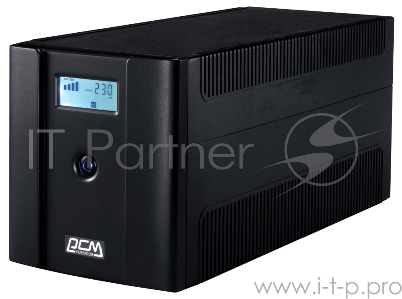 ИБП (UPS) 1025ВА Powercom Raptor RPT-1025AP LCD, черный (USB)