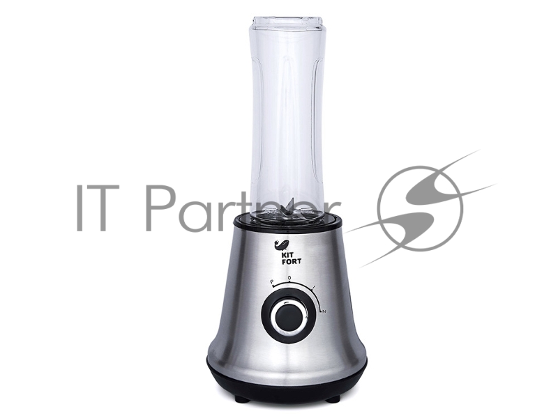 Блендер стационарный Kitfort КТ-1312 450 Вт. серебристый/черный