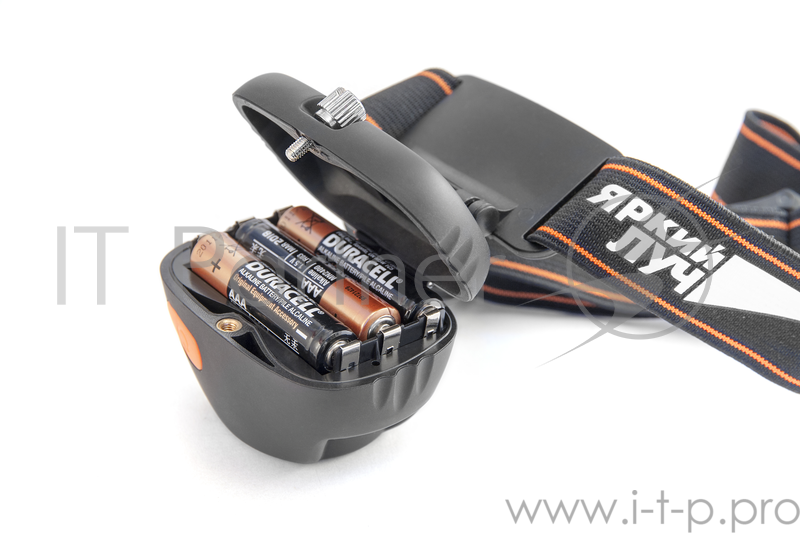 Фонарь налобный Яркий Луч H-3 MA-HALO черный лам.:светодиод. 170lx AAAx3 (4606400104971)