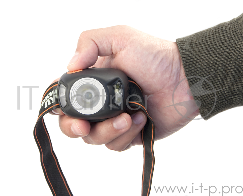 Фонарь налобный Яркий Луч H-3 MA-HALO черный лам.:светодиод. 170lx AAAx3 (4606400104971)