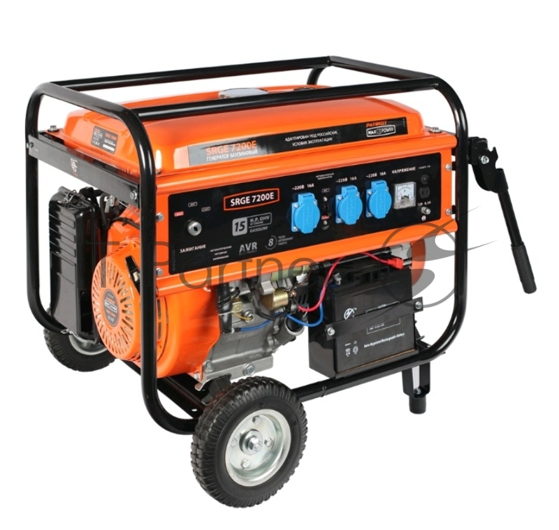 Генератор Patriot Max Power SRGE 7200E 6.5кВт