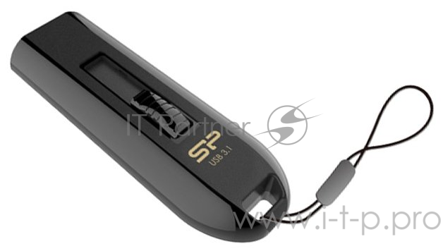 Флеш накопитель 8Gb Silicon Power Blaze B21, USB 3.1, Черный